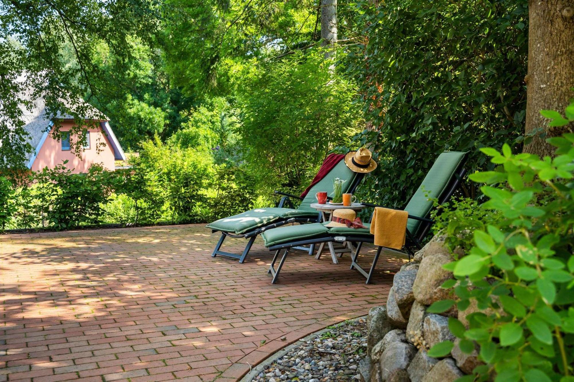 Ferienhaus Preetz 1A - Idylle Unter Reet Burtevitz 外观 照片