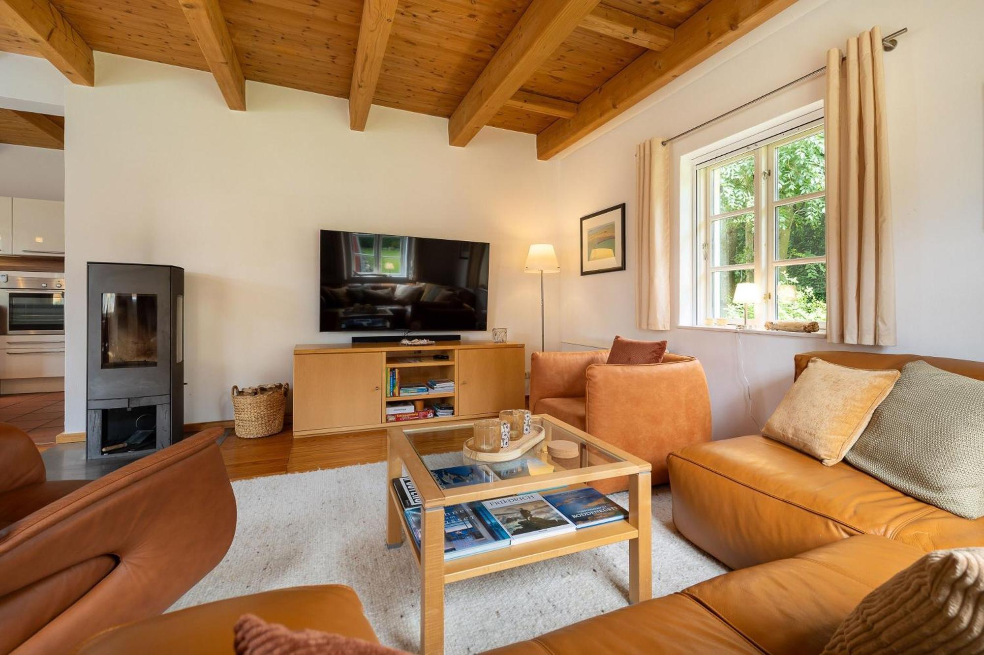 Ferienhaus Preetz 1A - Idylle Unter Reet Burtevitz 外观 照片